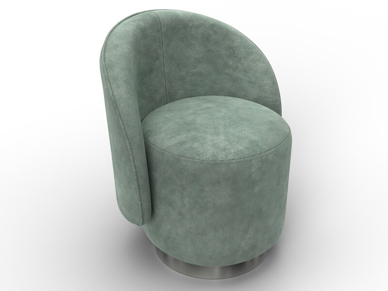 Кресло Лига-108, Велюр, BRUT 08 зеленый