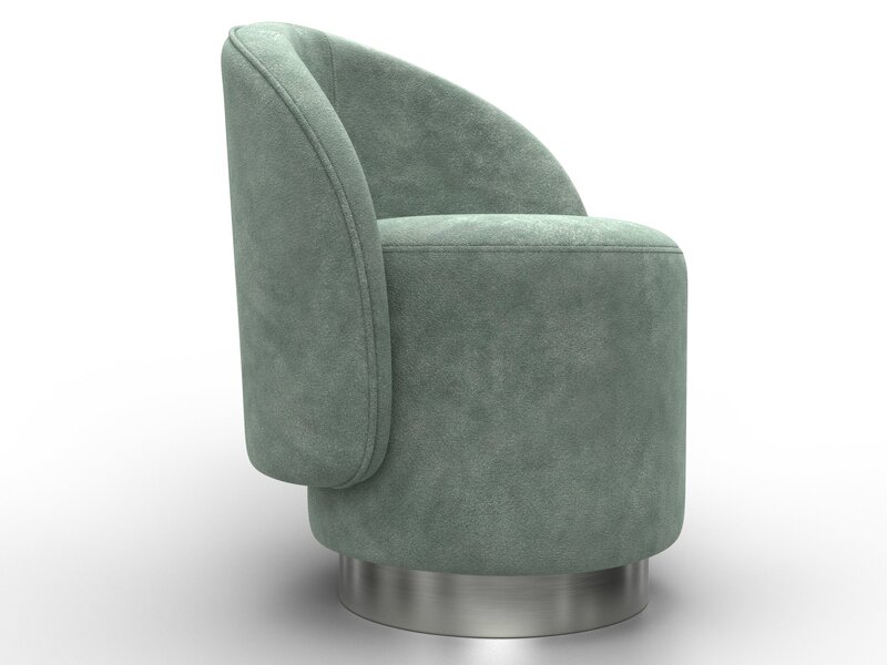 Кресло Лига-108, Велюр, BRUT 08 зеленый