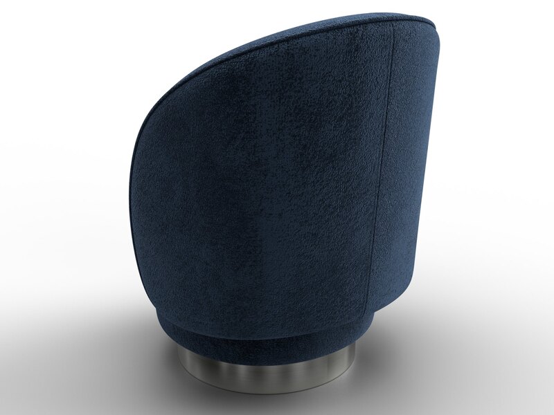 Кресло Лига-108, Велюр, TOWER 13 синий