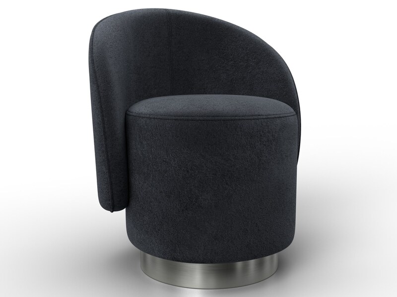 Кресло Лига-108, Велюр, TOWER 11 темно-серый