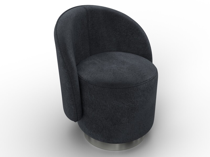 Кресло Лига-108, Велюр, TOWER 11 темно-серый