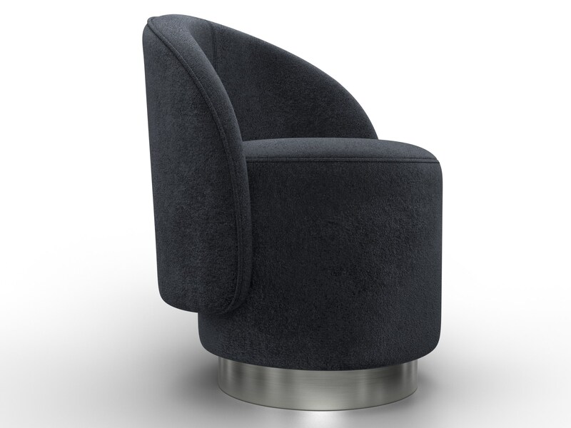 Кресло Лига-108, Велюр, TOWER 11 темно-серый