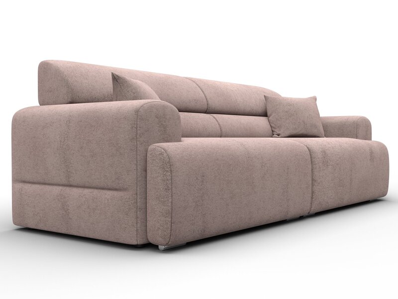 Диван прямой Лига-109 НПБ, Велюр, TOWER 05 бежевый