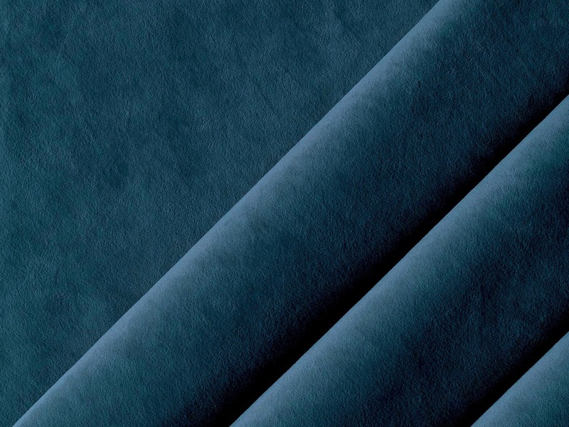 Диван прямой Лига-110 НПБ, Велюр, BRUT 11 синий