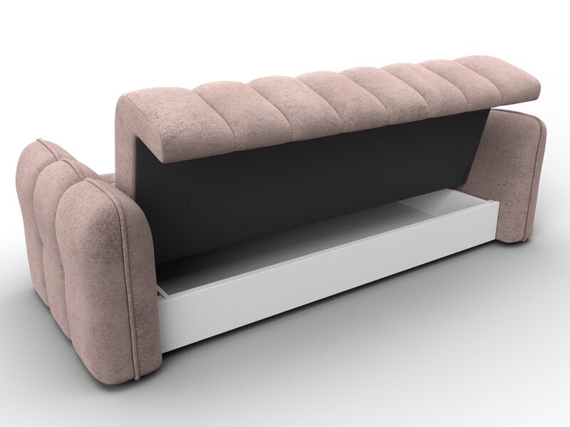 Диван-книжка Лига-112, Велюр, TOWER 05 бежевый