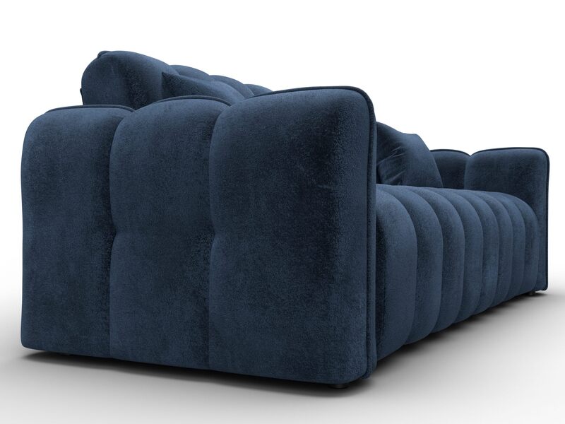 Диван-книжка Лига-112, Велюр, TOWER 13 синий