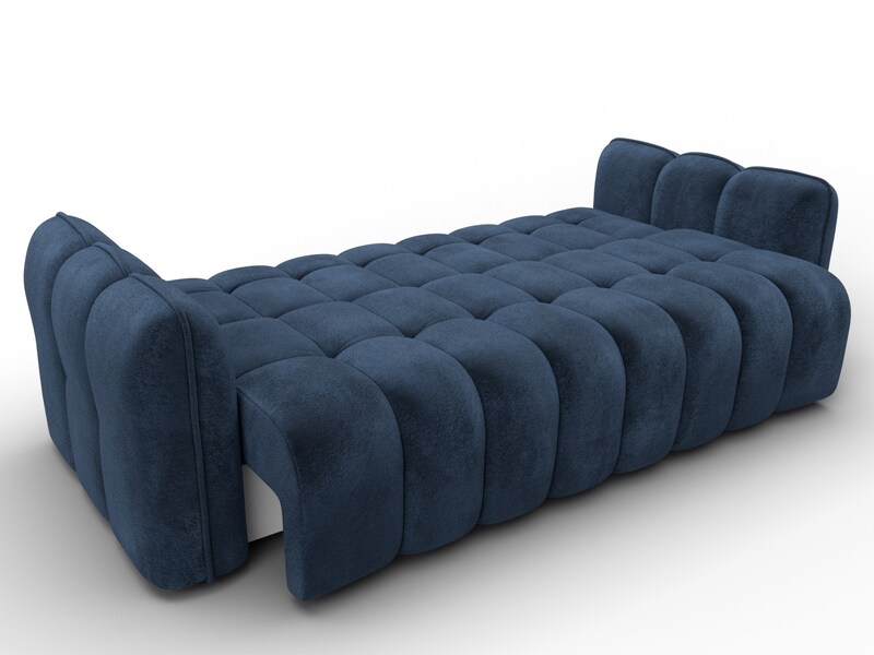 Диван-книжка Лига-112, Велюр, TOWER 13 синий