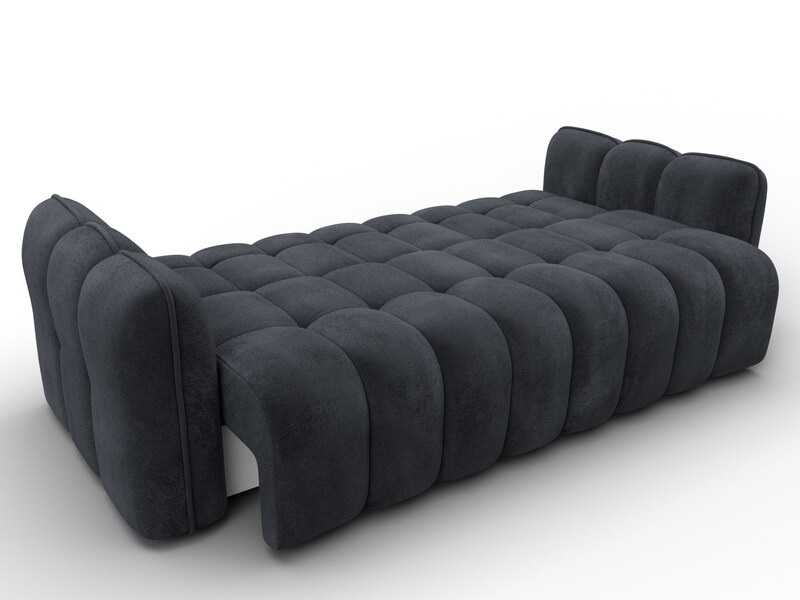 Диван-книжка Лига-112, Велюр, TOWER 11 темно-серый