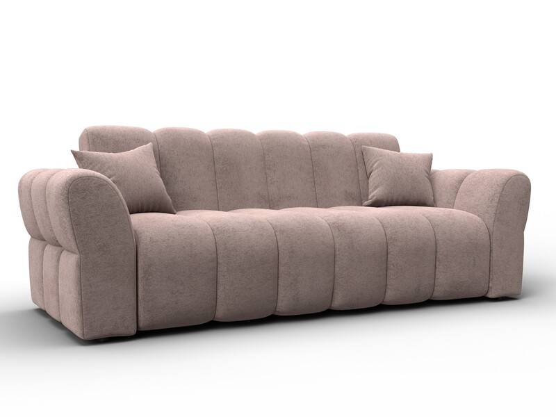 Диван-книжка Лига-111, Велюр, TOWER 05 бежевый