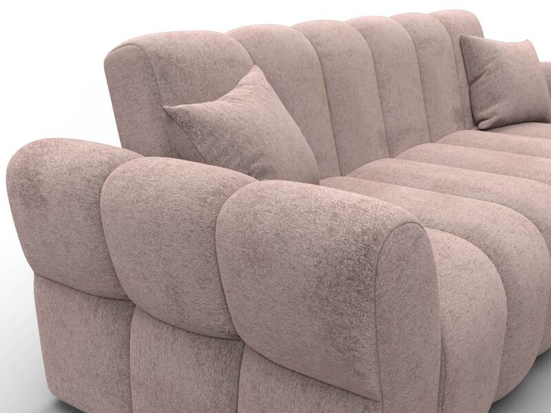 Диван-книжка Лига-111, Велюр, TOWER 05 бежевый