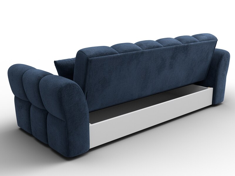 Диван-книжка Лига-111, Велюр, TOWER 13 синий