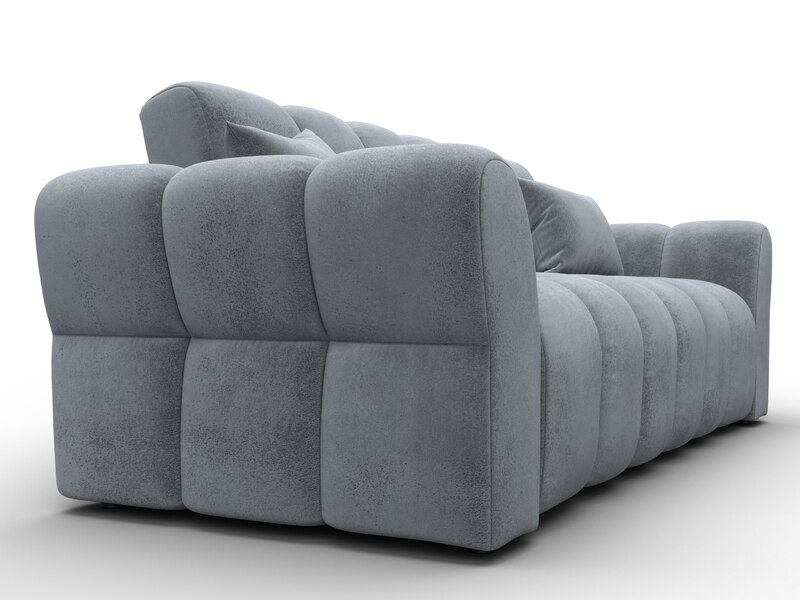 Диван-книжка Лига-111, Велюр, TOWER 10 серый