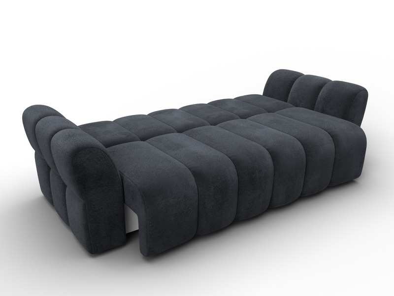 Диван-книжка Лига-111, Велюр, TOWER 11 темно-серый