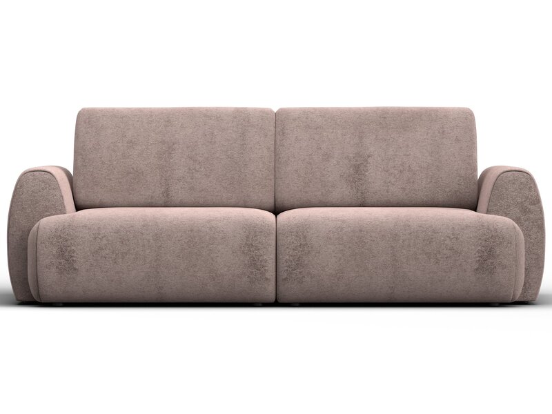 Диван прямой Лига-115 НПБ, Велюр, TOWER 05 бежевый