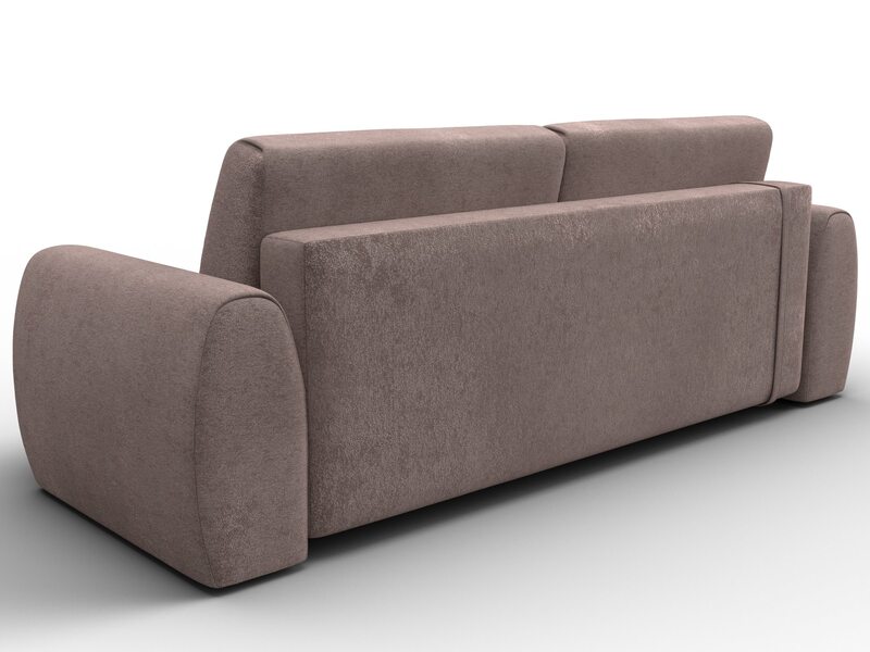 Диван прямой Лига-115 НПБ, Велюр, TOWER 05 бежевый