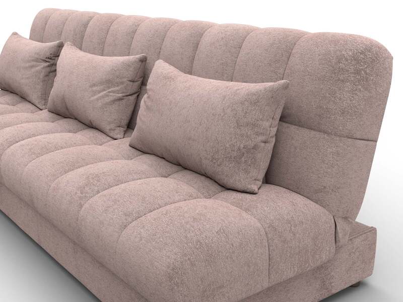 Диван угловой Лига-116 НПБ угол левый, Велюр, TOWER 05 бежевый