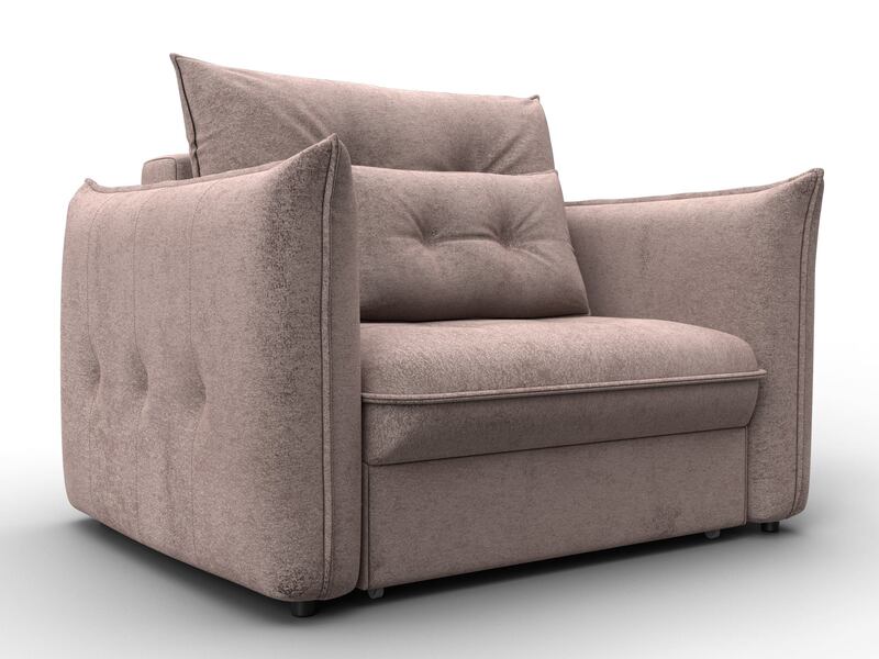 Кресло Лига-100 НПБ, Велюр, TOWER 05 бежевый