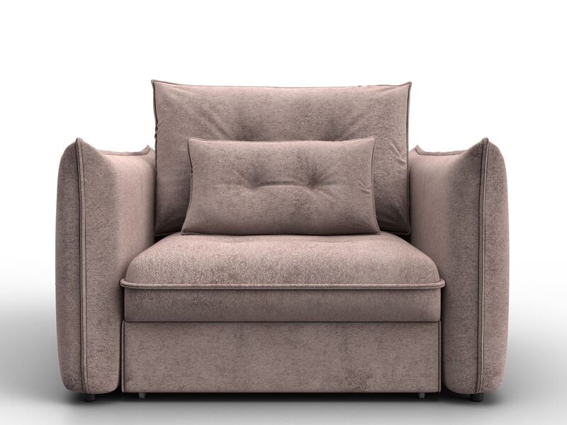 Кресло Лига-100 НПБ, Велюр, TOWER 05 бежевый