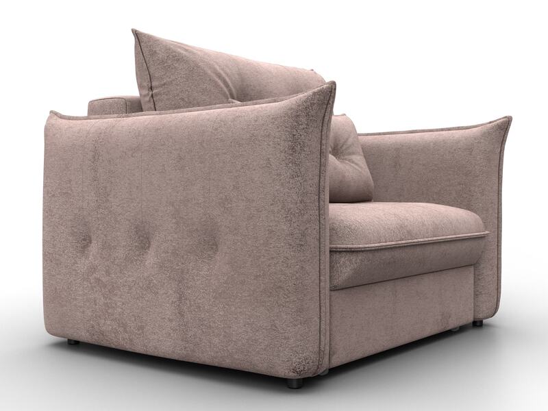 Кресло Лига-100 НПБ, Велюр, TOWER 05 бежевый