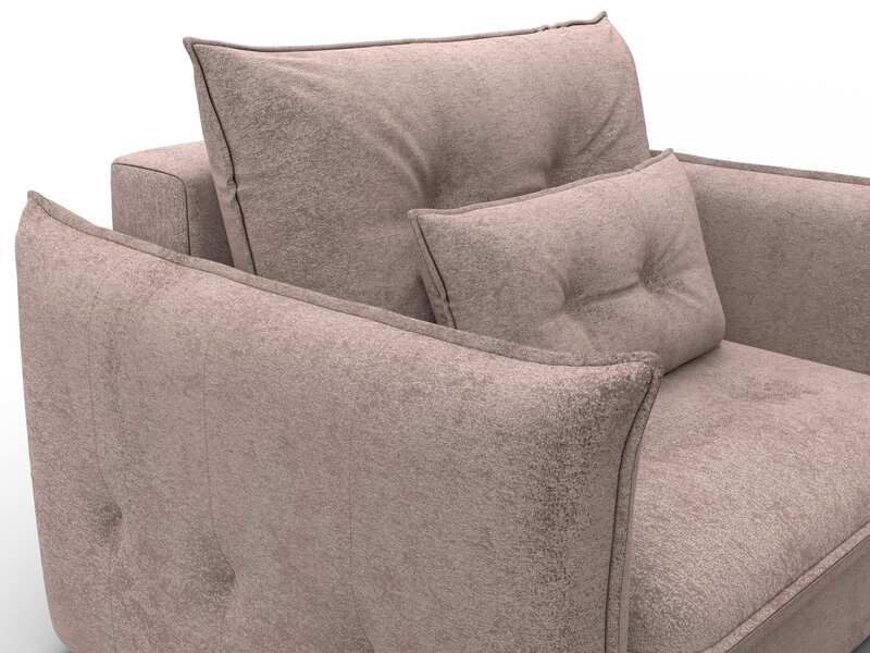 Кресло Лига-100 НПБ, Велюр, TOWER 05 бежевый