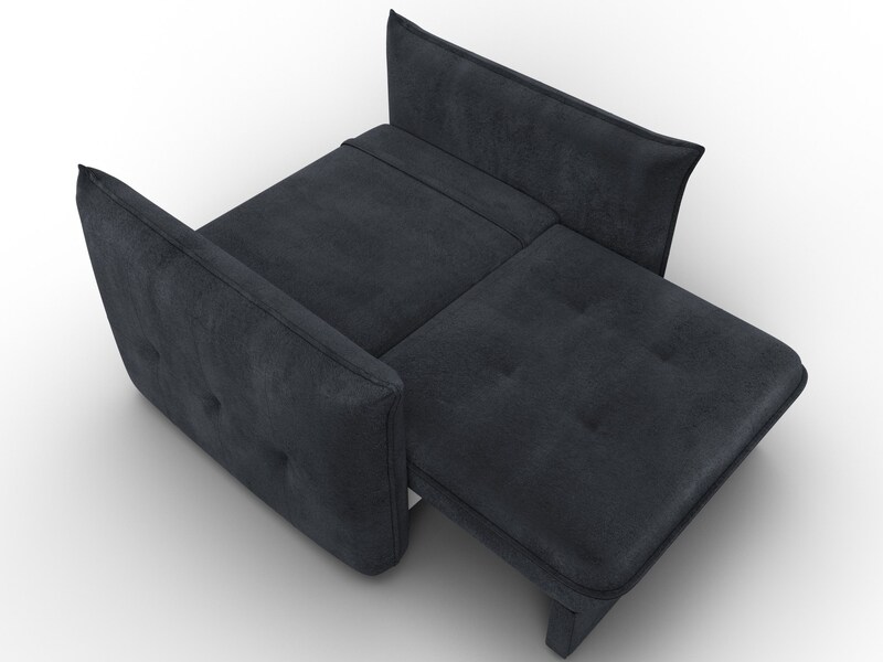 Кресло Лига-100 НПБ, Велюр, TOWER 11 темно-серый