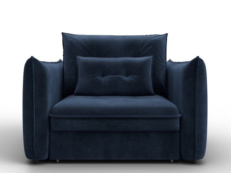 Кресло Лига-100 НПБ, Велюр, TOWER 13 синий