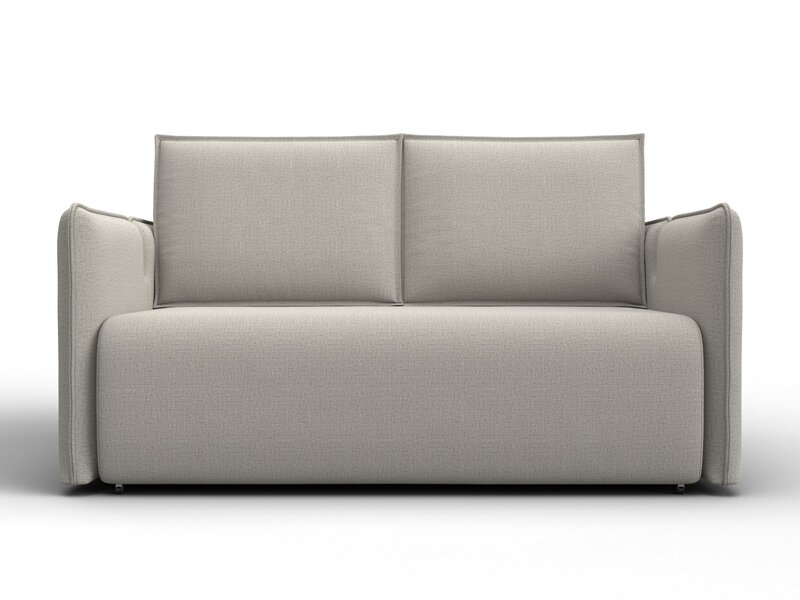 Диван прямой Лига-117, Рогожка, Амур 02 бежевый