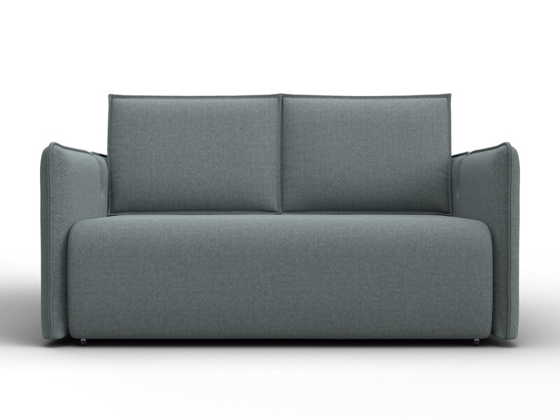 Диван прямой Лига-117, Рогожка, Амур 07 серый