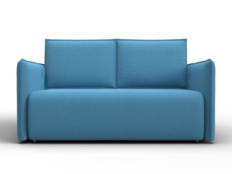 Диван прямой Лига-117, Рогожка, Амур 10 голубой