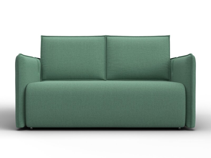 Диван прямой Лига-117, Рогожка, Амур 11 зеленый