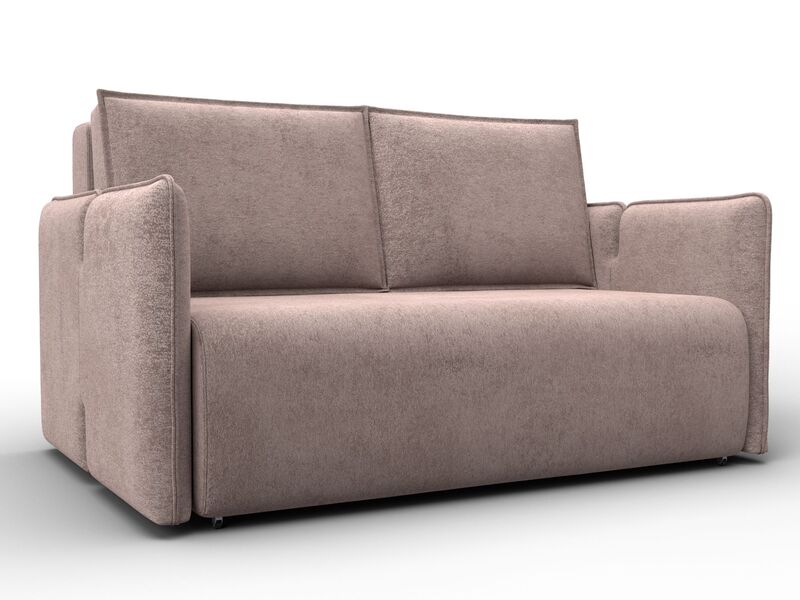 Диван прямой Лига-117, Велюр, TOWER 05 бежевый