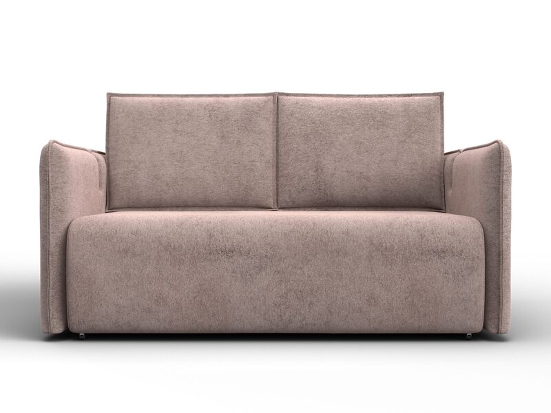 Диван прямой Лига-117, Велюр, TOWER 05 бежевый