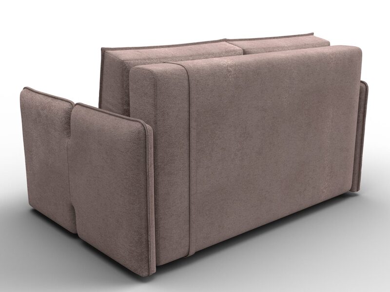 Диван прямой Лига-117, Велюр, TOWER 05 бежевый