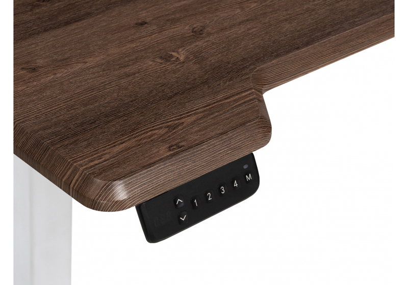 Компьютерный стол, Маркос с механизмом подъема 120х75х75 орех кантри / белый