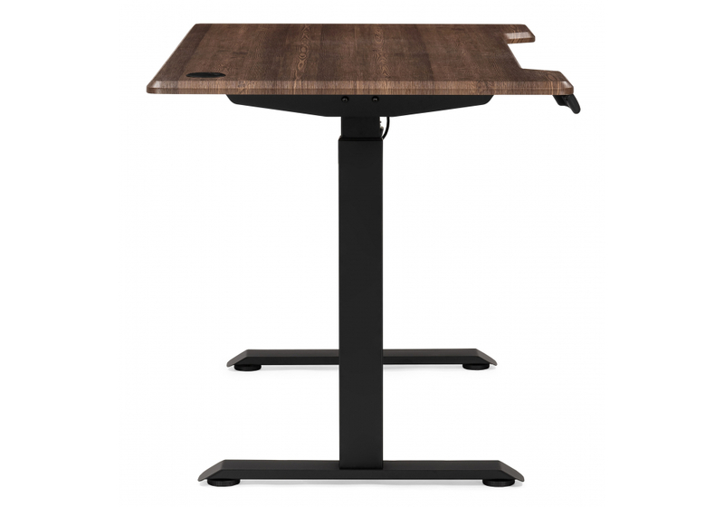 Компьютерный стол, Маркос с механизмом подъема 120х75х75 черный / кантри орех