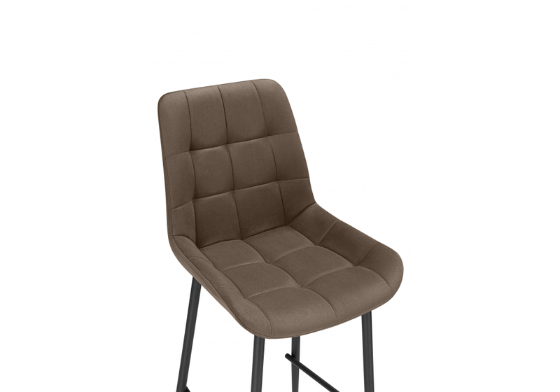 Барный стул, Челси 360 коричневый (zd 233) / черный np