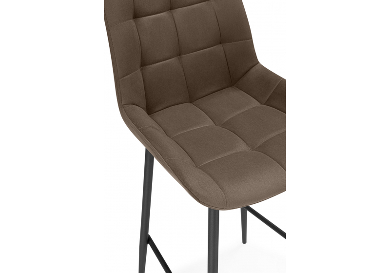 Барный стул, Челси 360 коричневый (zd 233) / черный np