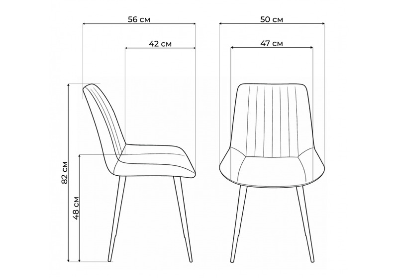 Стул деревянный, Седа латте (zd 290) / светлое дерево np