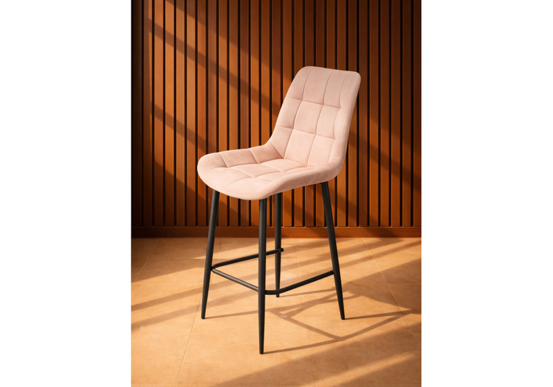 Барный стул, Челси 360 бежевый (zd 210) / черный np