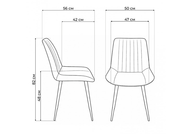 Стул деревянный, Седа 360 латте (zd 290) / светлое дерево np