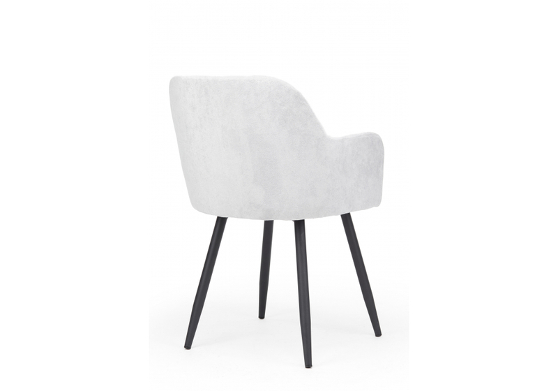 Стул на металлокаркасе, Инфини 360 светло-серый (ocean 021) / черный