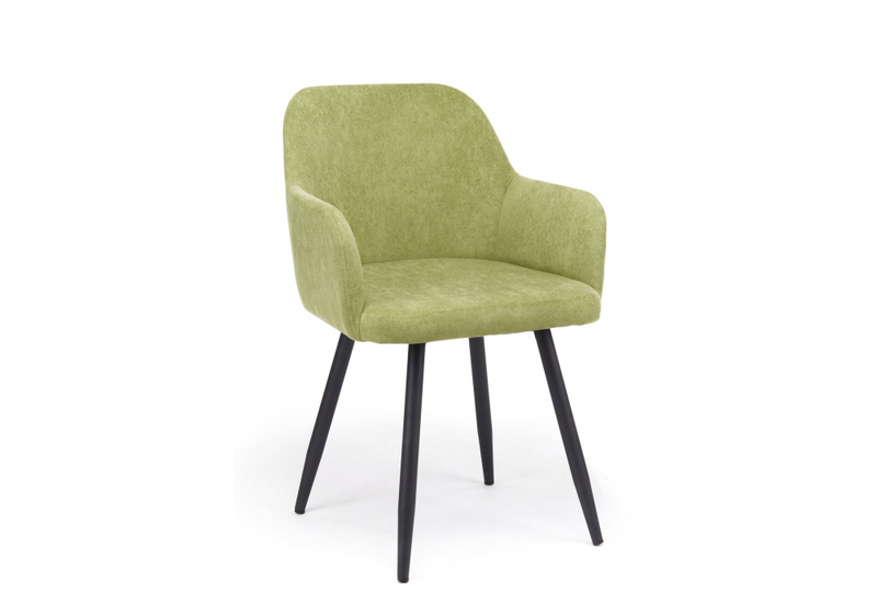 Стул на металлокаркасе, Инфини 360 зеленый (ocean 013) / черный