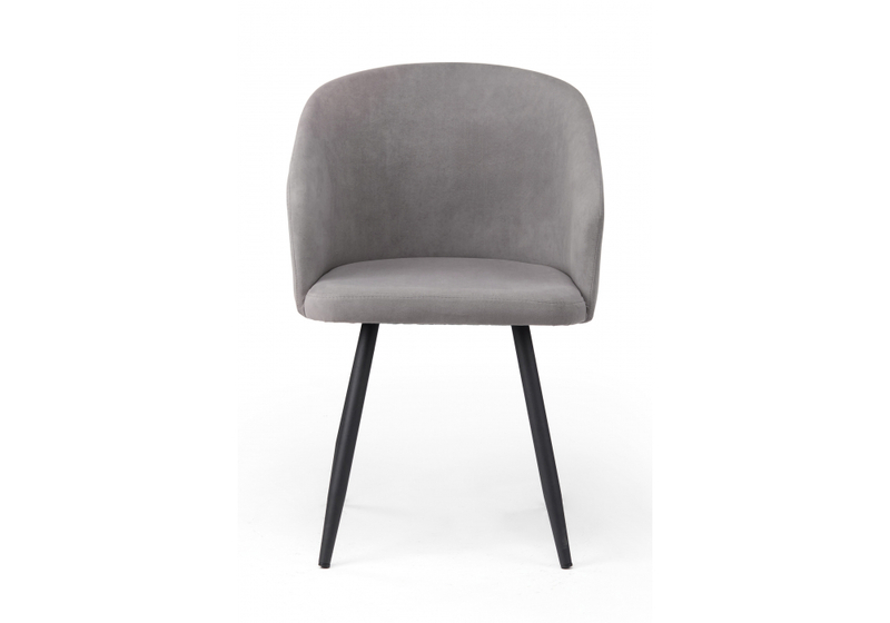 Стул на металлокаркасе, Монер 360 темно-серый (glory 20) / черный