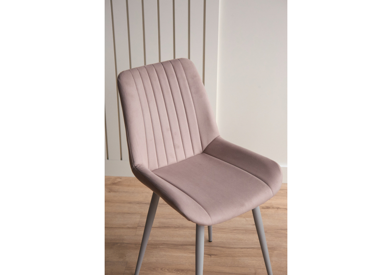 Стул на металлокаркасе, Седа 360 латте (zd 290) / серый np