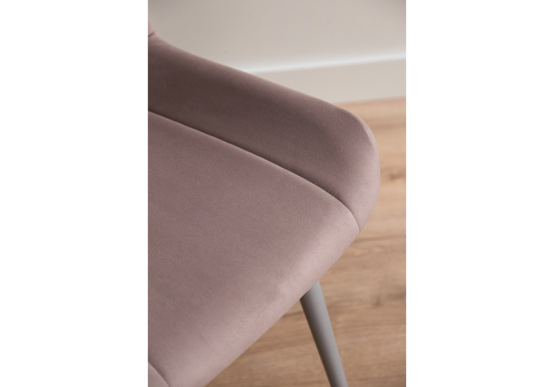 Стул на металлокаркасе, Седа 360 латте (zd 290) / серый np