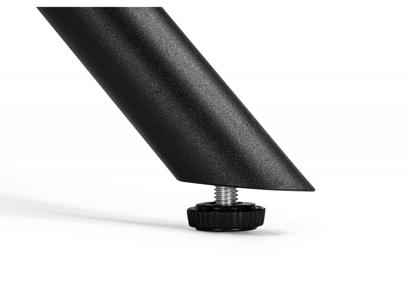 Стул на металлокаркасе, Бартон 1 ткань мадера 3 / черный матовый