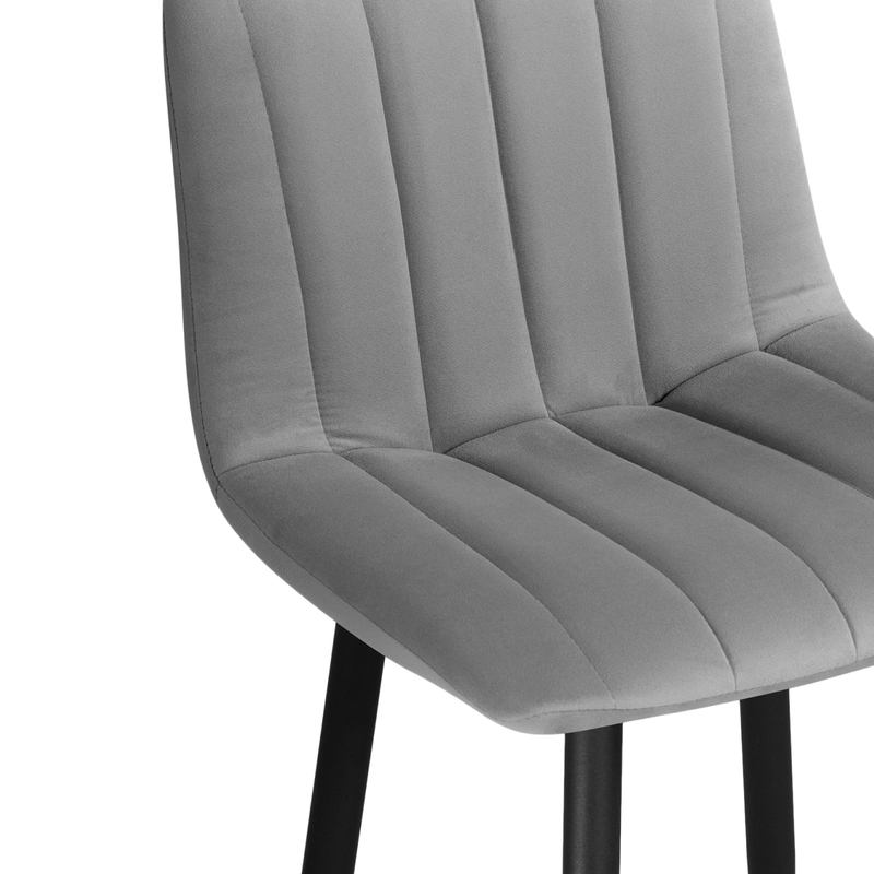 Барный стул, Дани темно-серый / черный