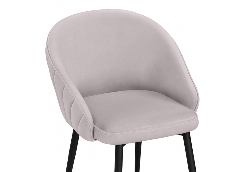 Стул на металлокаркасе, Сутгайн MR-28 / черный