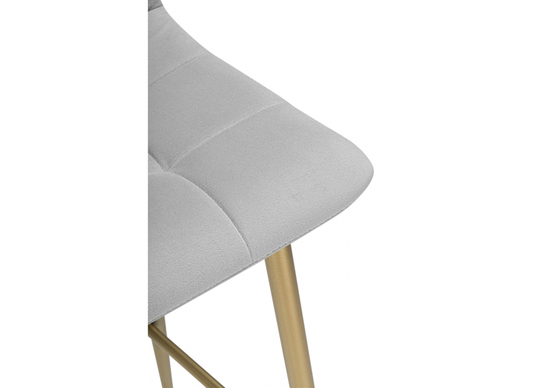 Барный стул, Чилли Мини светло-серый (zd 960) / золотой np