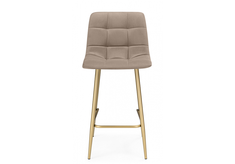 Барный стул, Чилли Мини бежевый (zd 210) / золотой np